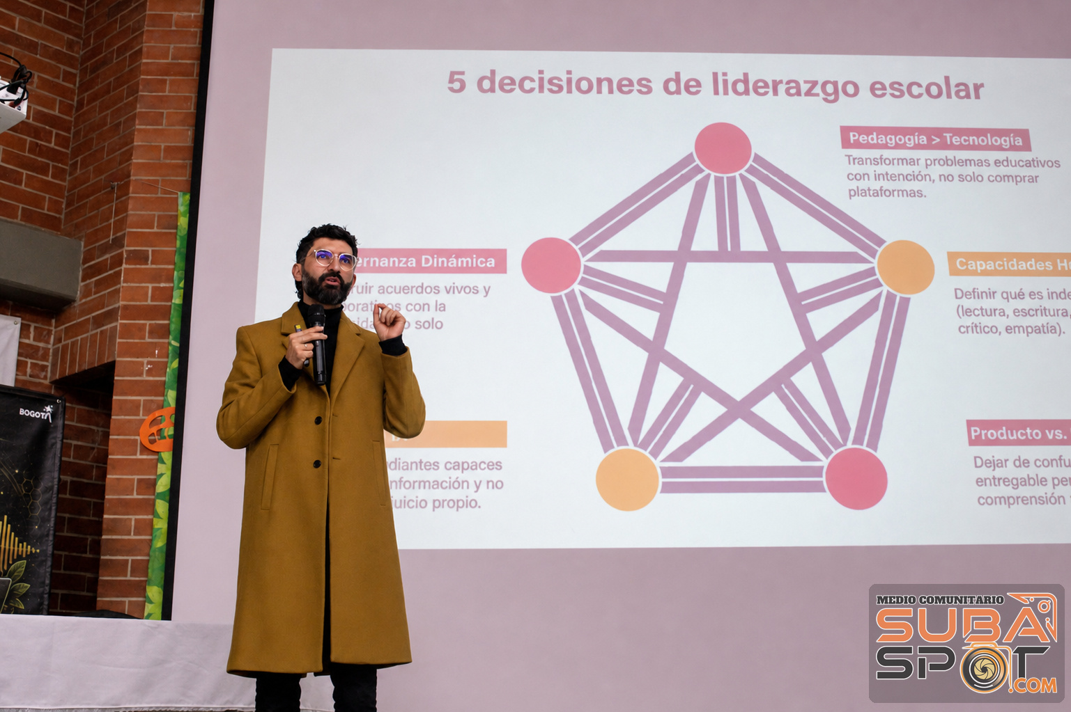 Liderazgo escolar en movimiento
